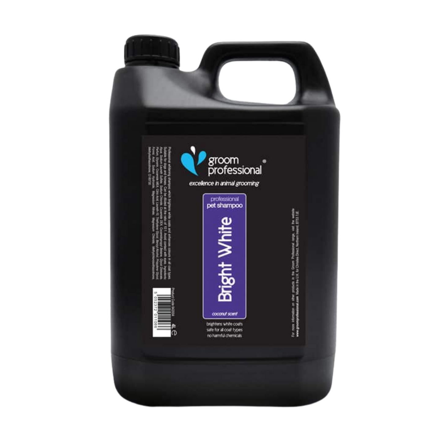 Groom Professional Shampoo: Bright White
