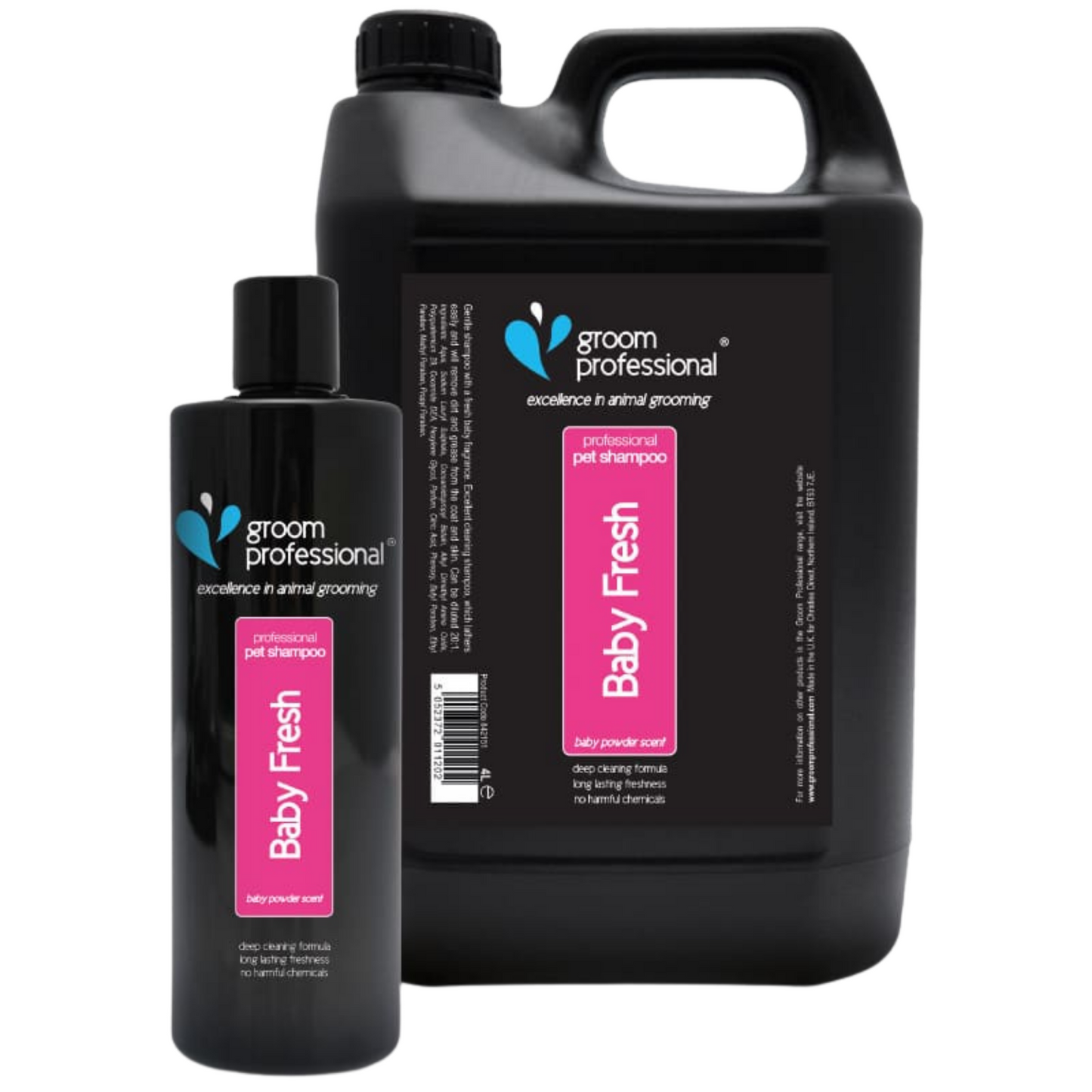 Groom Professional Shampoo: Baby Fresh
