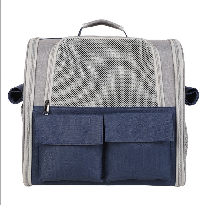 Trendy Pet Backpack with Mesh