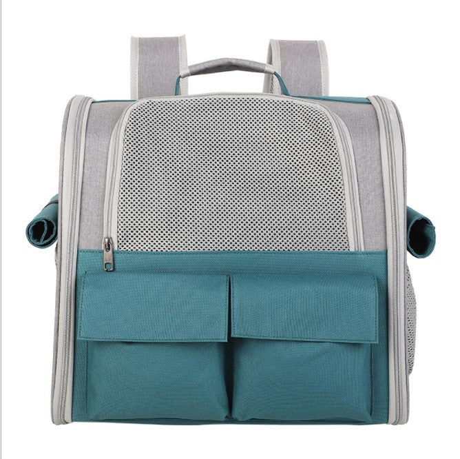 Trendy Pet Backpack with Mesh