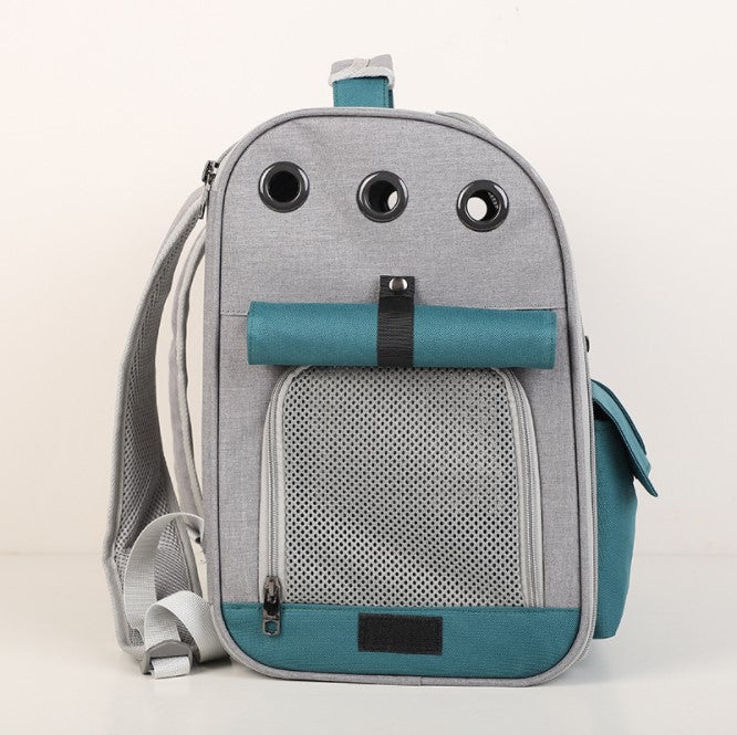 Trendy Pet Backpack with Mesh