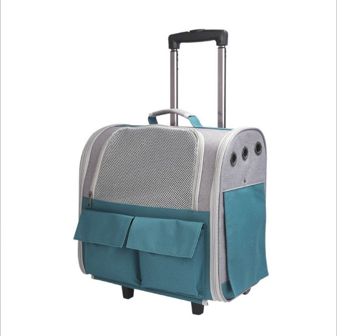 Trendy Pet Rolling Backpack