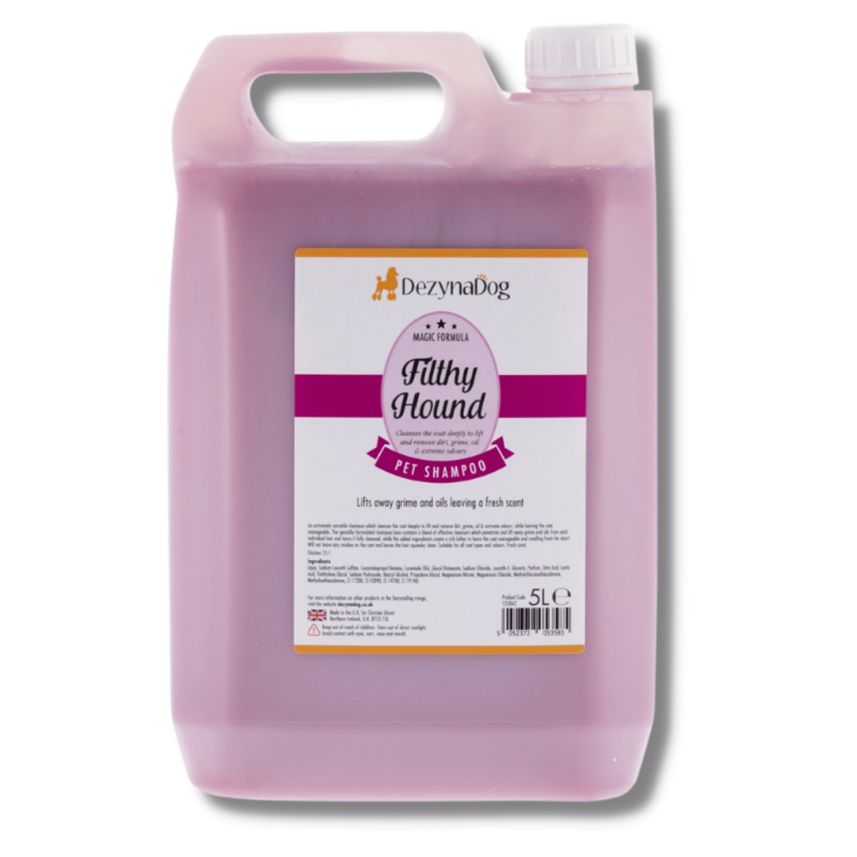 DezynaDog Shampoo: Filthy Hound