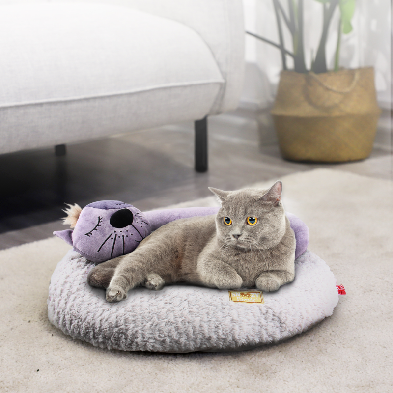 GiGwi Snoozy Friends Cushion Cat