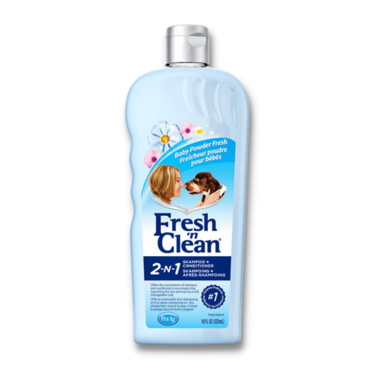 Lambert Kay Fresh 'n Clean 2-N-1 Shampoo + Conditioner: Baby Powder Fresh (533ml)