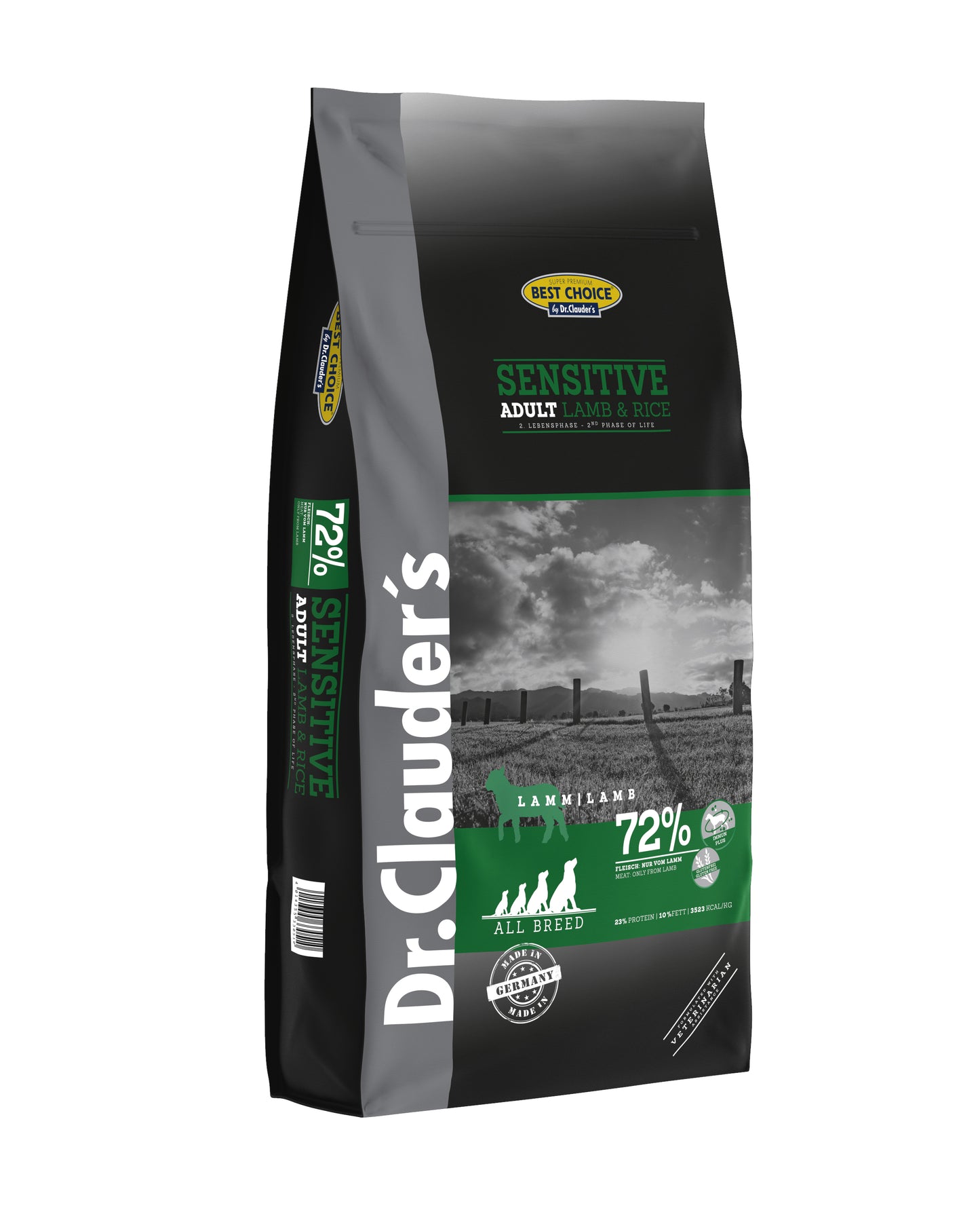 Dr.Clauder's Sensitive: Adult Lamb & Rice