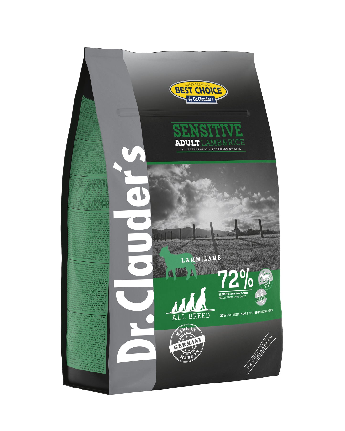 Dr.Clauder's Sensitive: Adult Lamb & Rice