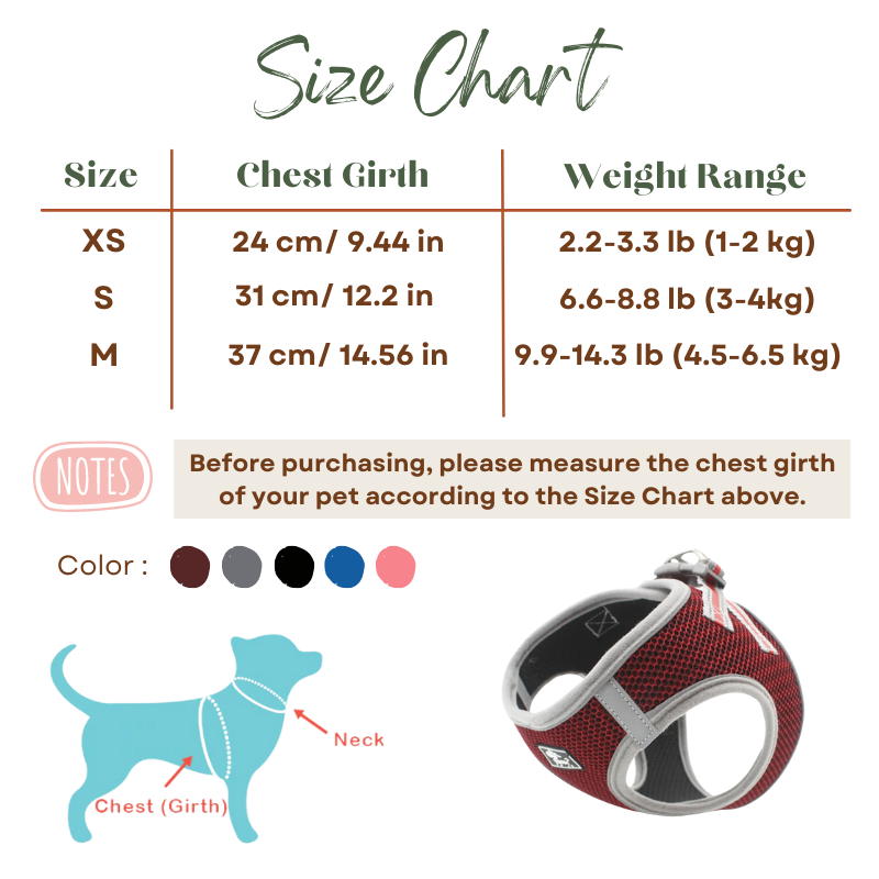 Premium Dog Harness with Leash