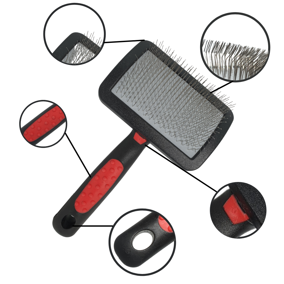 Slicker Brush without Protective Beads / Tips (Small)