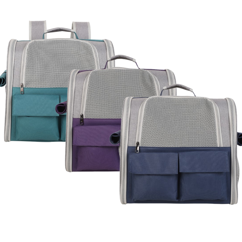Trendy Pet Backpack with Mesh