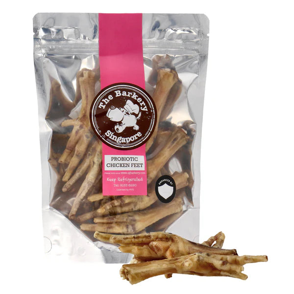 Probiotic Chicken Feet 100g | The Barkery