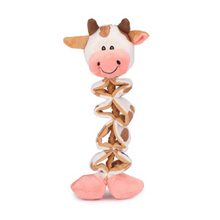 Load image into Gallery viewer, Charming Pet Link Tuff Dog Plushie Toys: Z Series (Cattle)
