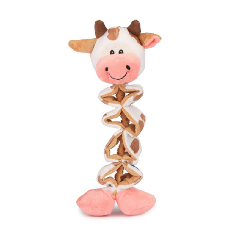 Charming Pet Link Tuff Dog Plushie Toys: Z Series (Cattle)