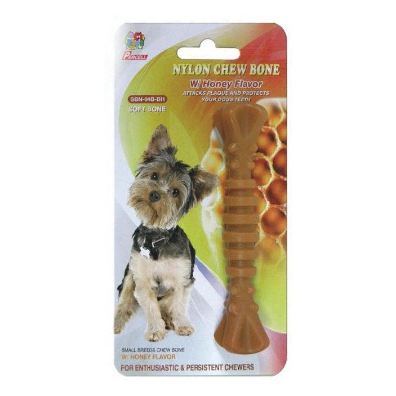 Percell Nylon Chew Bone with Honey Flavour