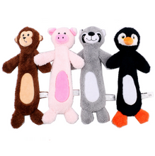 Load image into Gallery viewer, Charming Pet Long Squeaky Toys: Monkey
