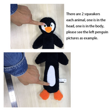 Load image into Gallery viewer, Charming Pet Long Squeaky Toys: Penguin
