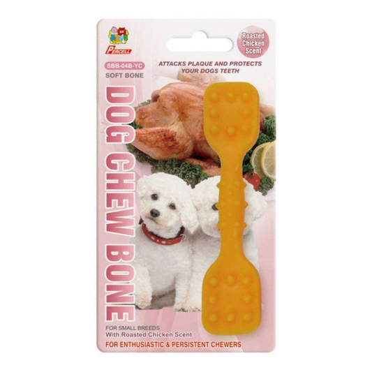 Percell Dog Chew Bone with Roasted Chicken Flavor
