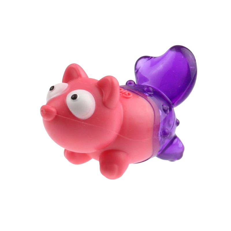 GiGwi Suppa Puppa Fox Pink/Purple with Squeaker