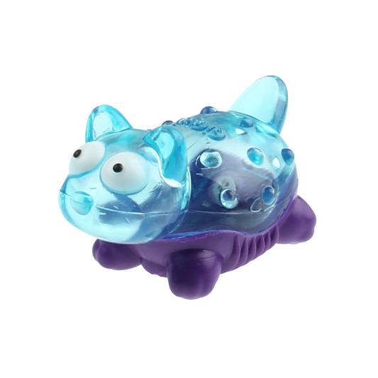 GiGwi Suppa Puppa Cat Blue/Purple with Squeaker