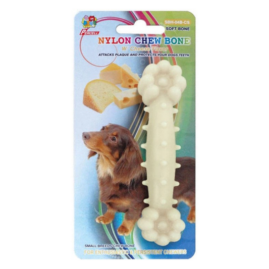 Percell Nylon Chew Bone with Cheese Flavor