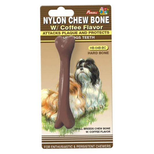 Percell Nylon Chew Bone with Coffee Flavor