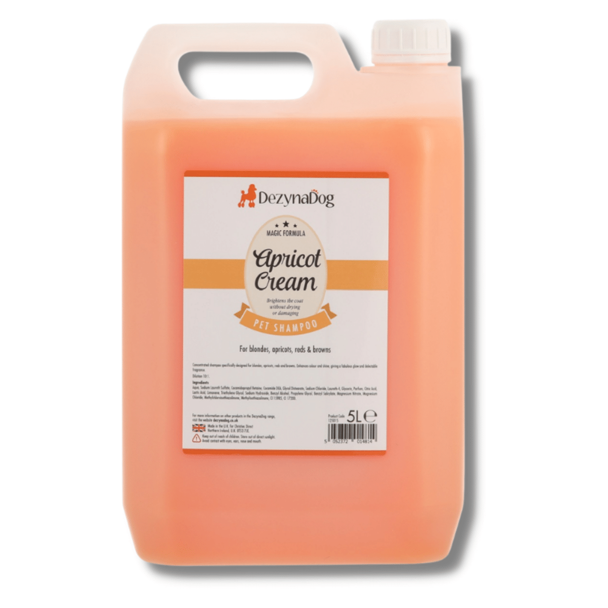 DezynaDog Shampoo: Apricot Cream