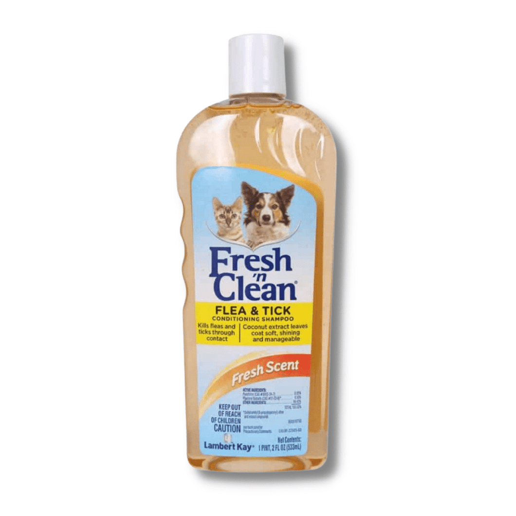 Lambert Kay Fresh 'n Clean Flea and Tick Conditioning Shampoo : Fresh Scent (533mL)