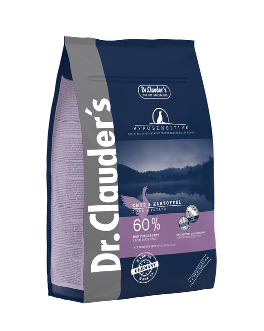 Dr.Clauder's Mini Hyposensitive: Duck & Potato 2kg (Small Bites)