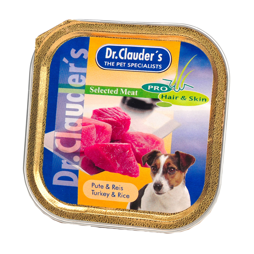 Dr.Clauder's Selected Meat: Turkey & Rice (100g)