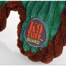 Load image into Gallery viewer, Cuddle Tugs Plush Dog Toys with K9 Tuff Guard Series: Gator
